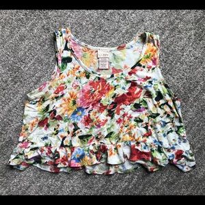 Floral Daytrip Crop Top